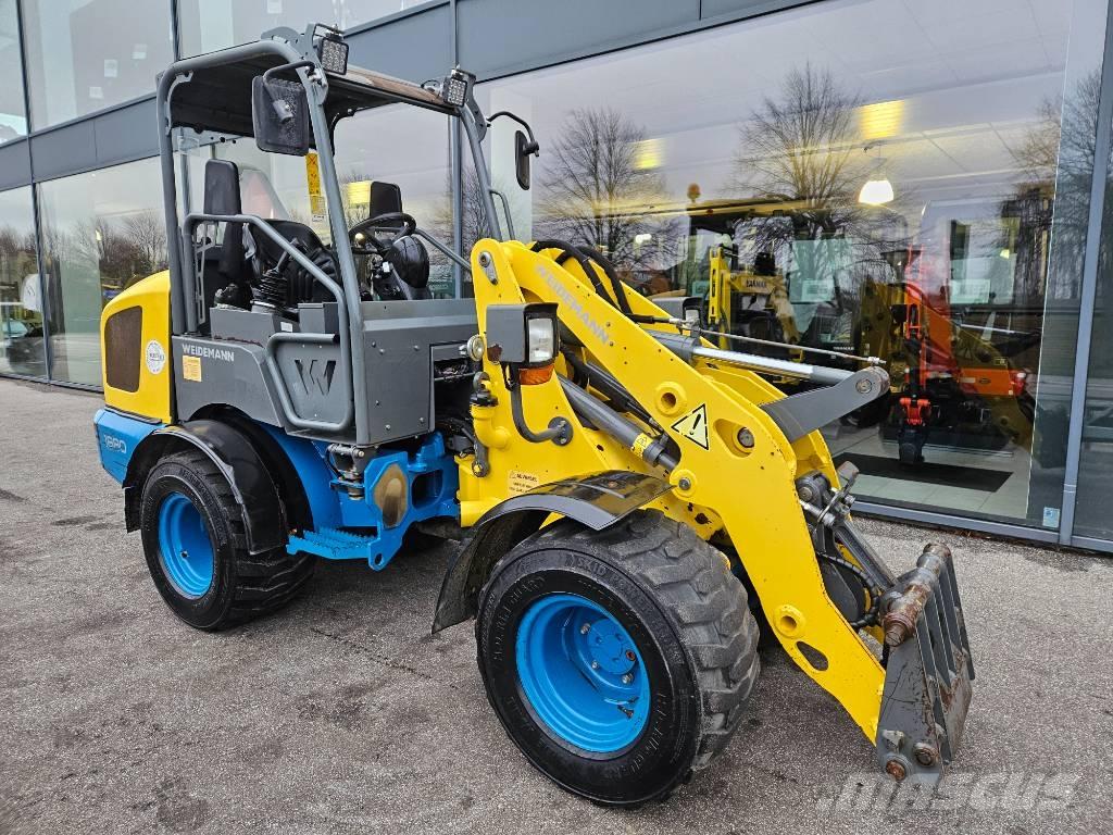 Weidemann 1880 Pás carregadoras de rodas