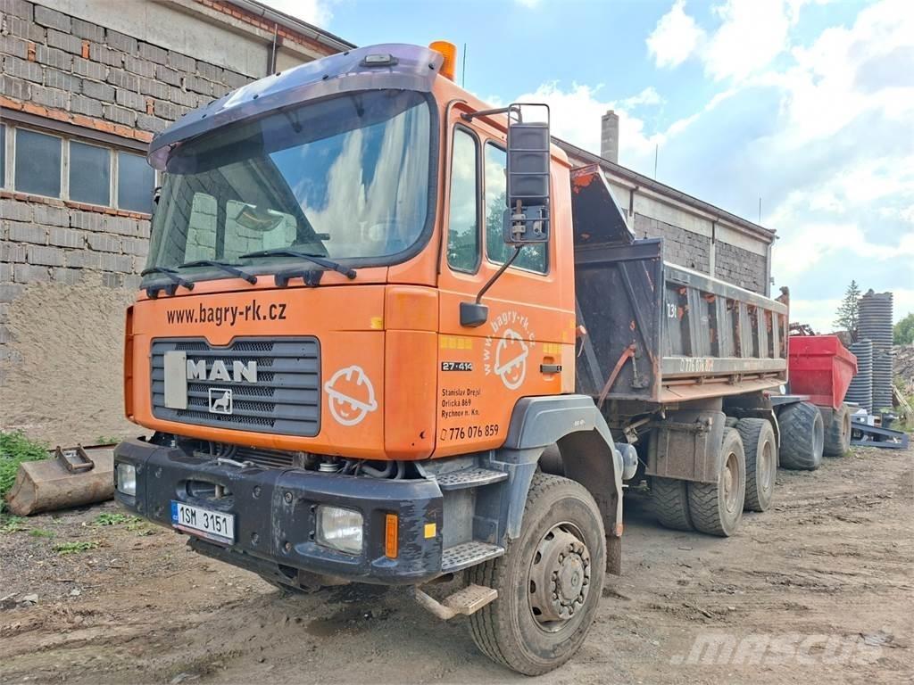 MAN 27.414 6X6 Camiões basculantes