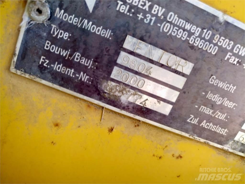 Dubex Mentor 9804 Pulverizadores rebocados