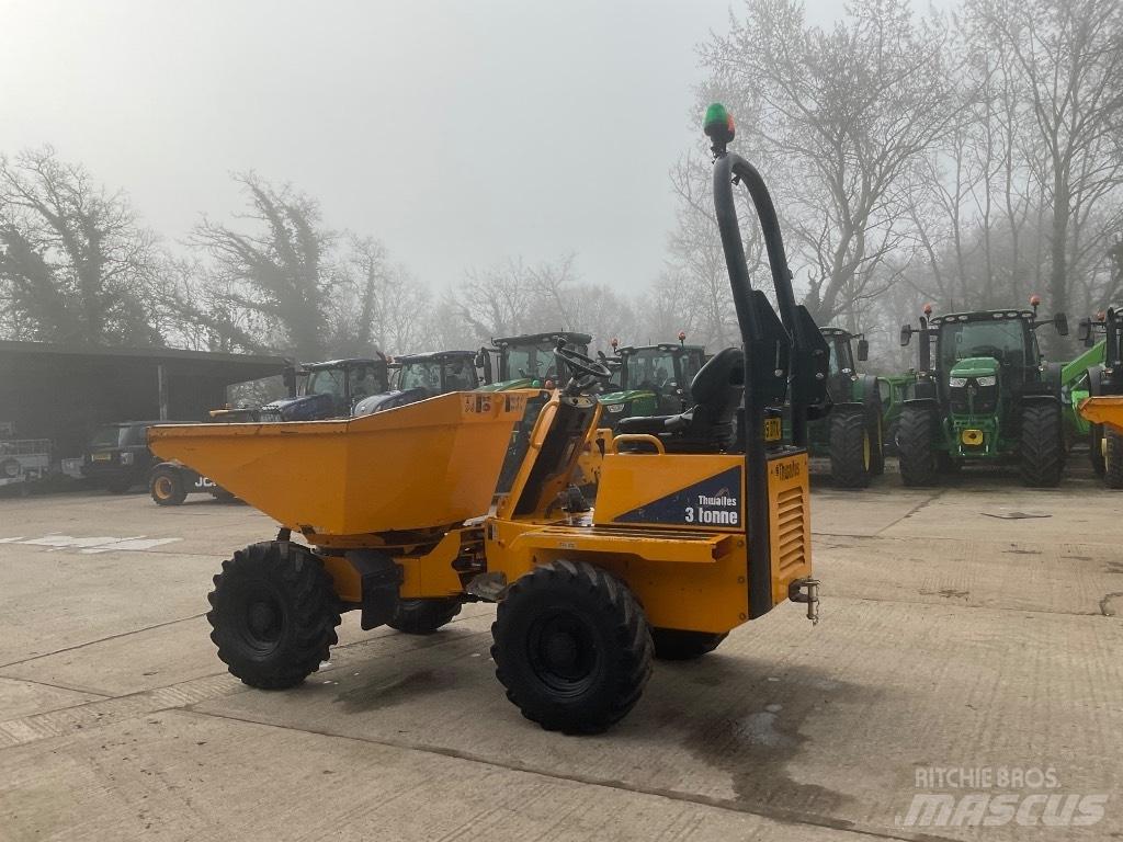 Thwaites 3 ton Dumpers de obras