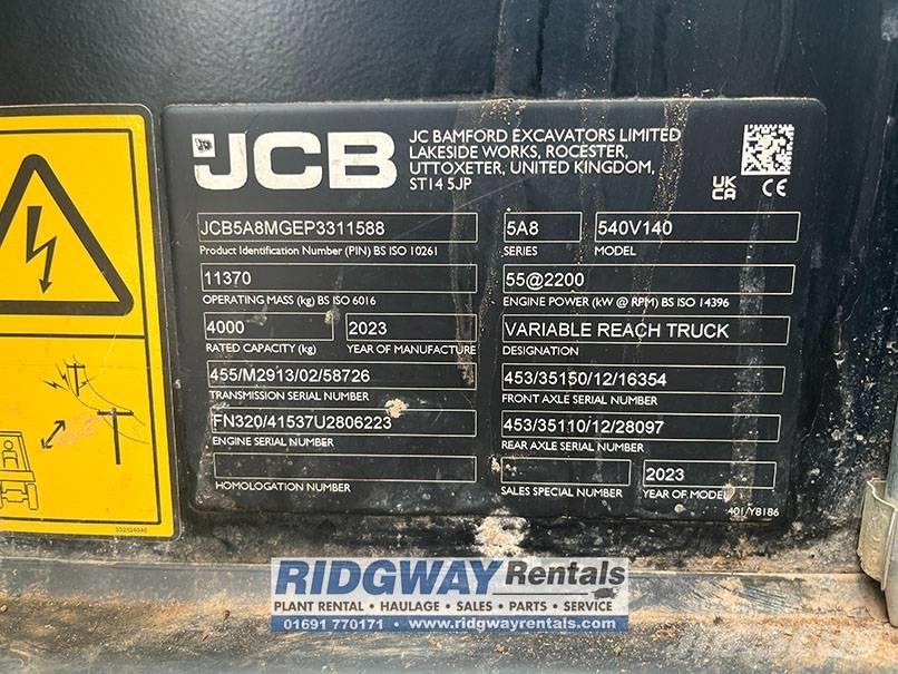 JCB 540-140 Manipuladores telescópicos