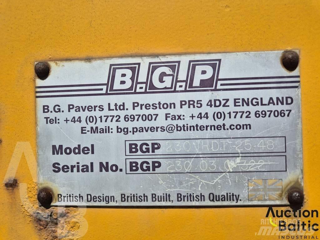  BGP 230 Pavimentadoras de asfalto