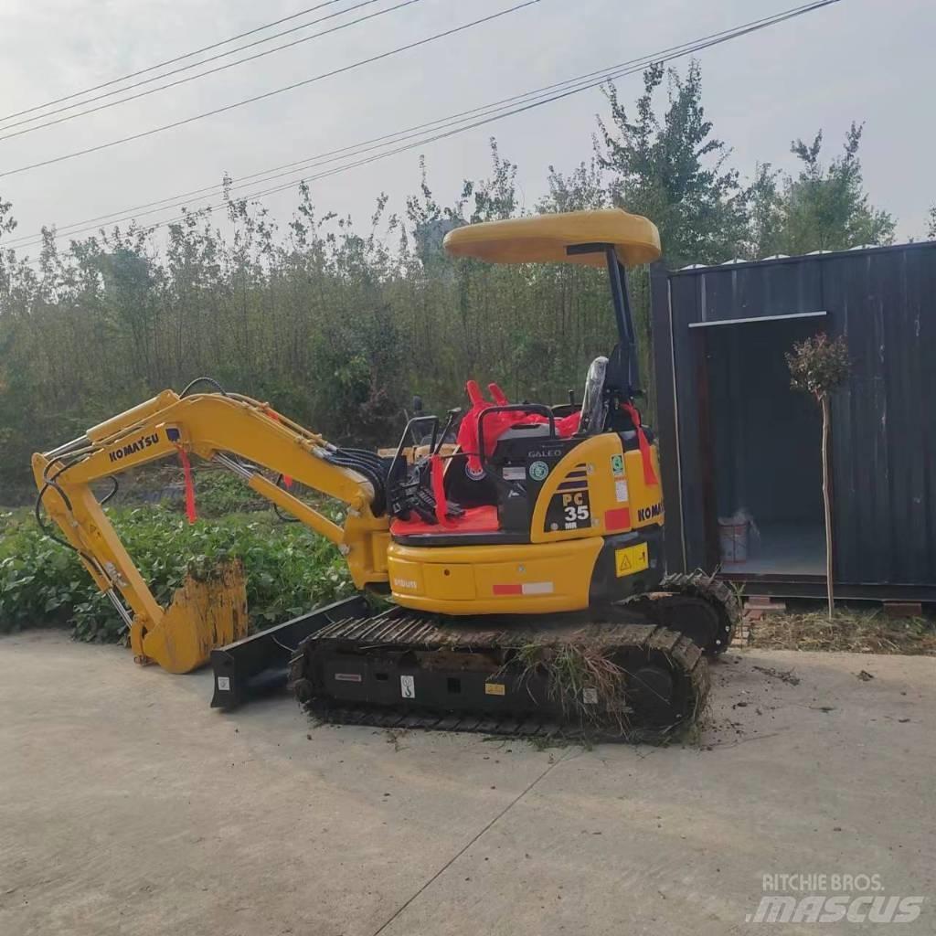 Komatsu PC 35 MR Mini Escavadoras <7t
