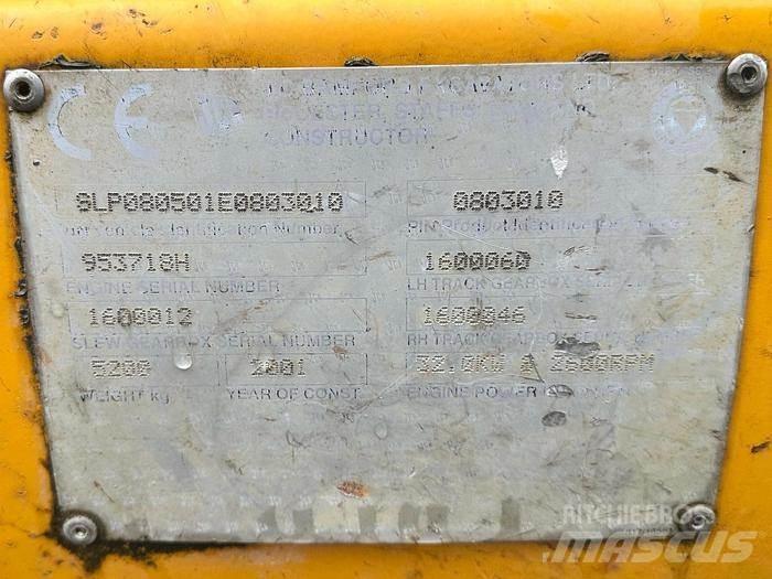 JCB 8052 Mini Escavadoras <7t