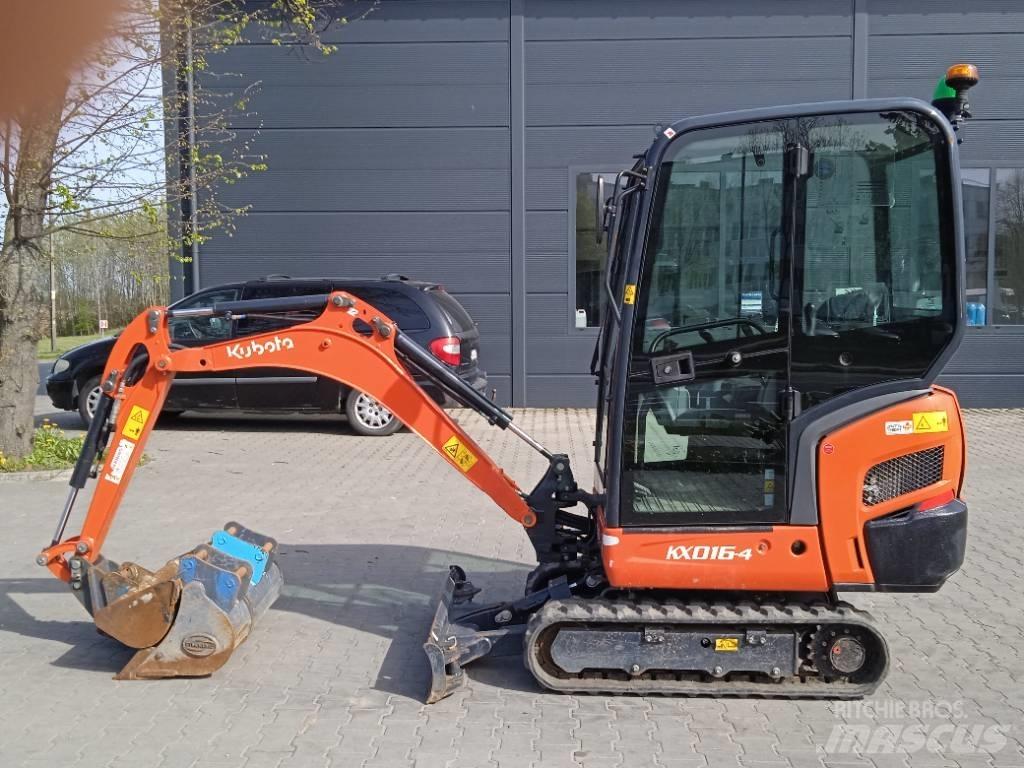 Kubota KX 016-4 Mini Escavadoras <7t