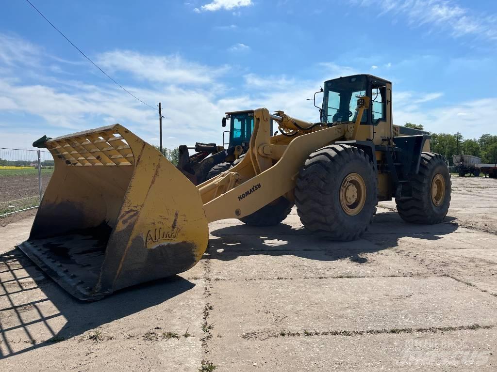 Komatsu WA 480 Pás carregadoras de rodas