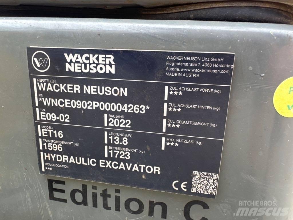 Wacker Neuson ET16 Escavadoras de rastos