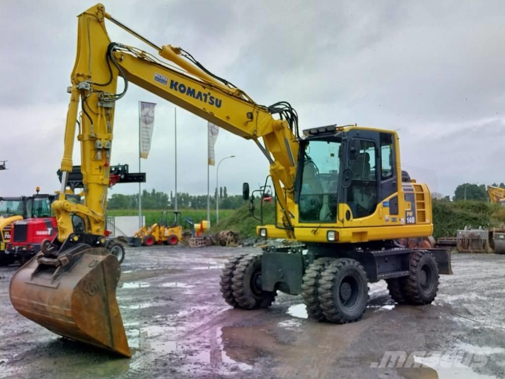 Komatsu PW 148-8 Escavadoras de rodas