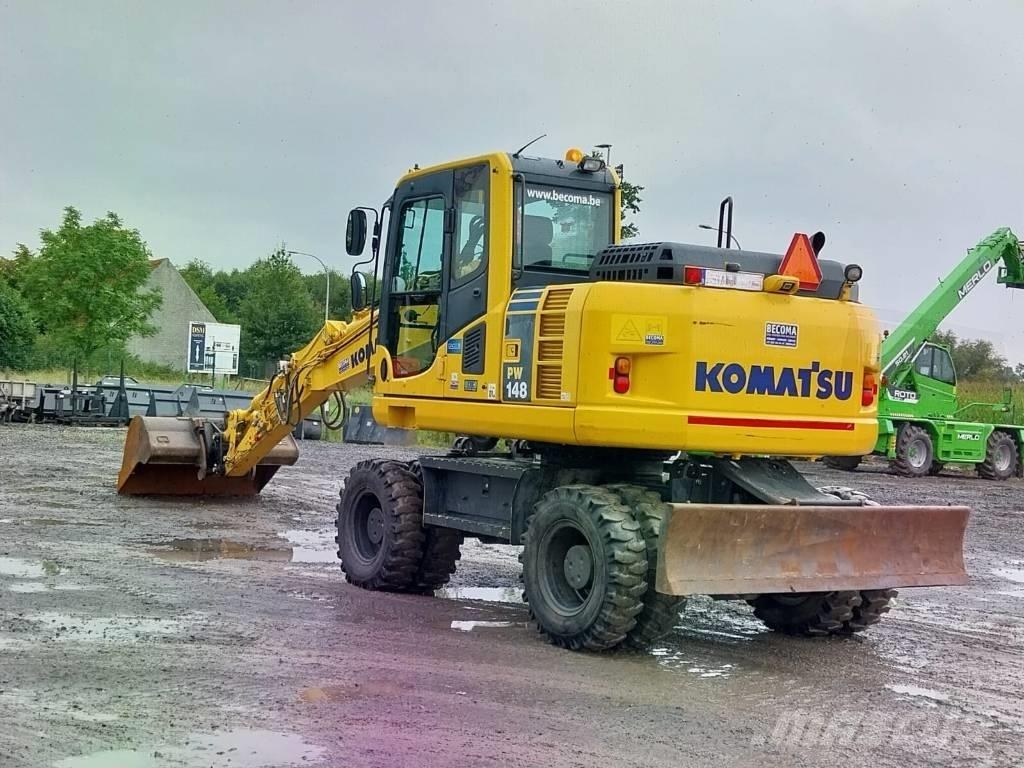 Komatsu PW 148-8 Escavadoras de rodas