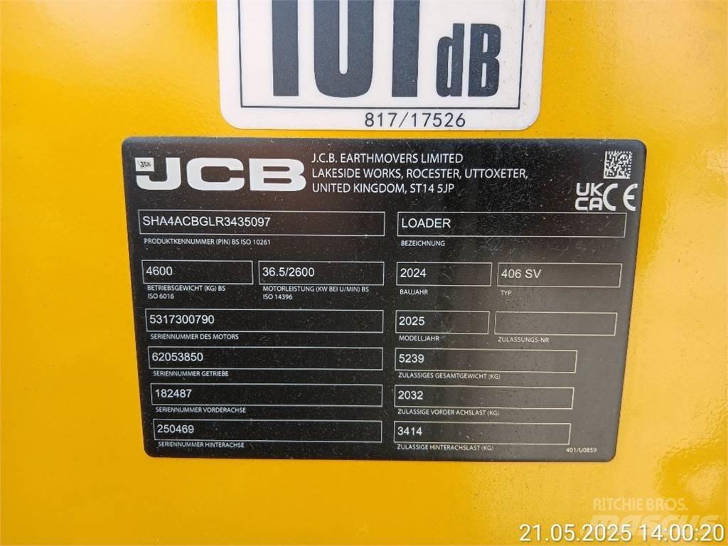 JCB 406 Pás carregadoras de rodas