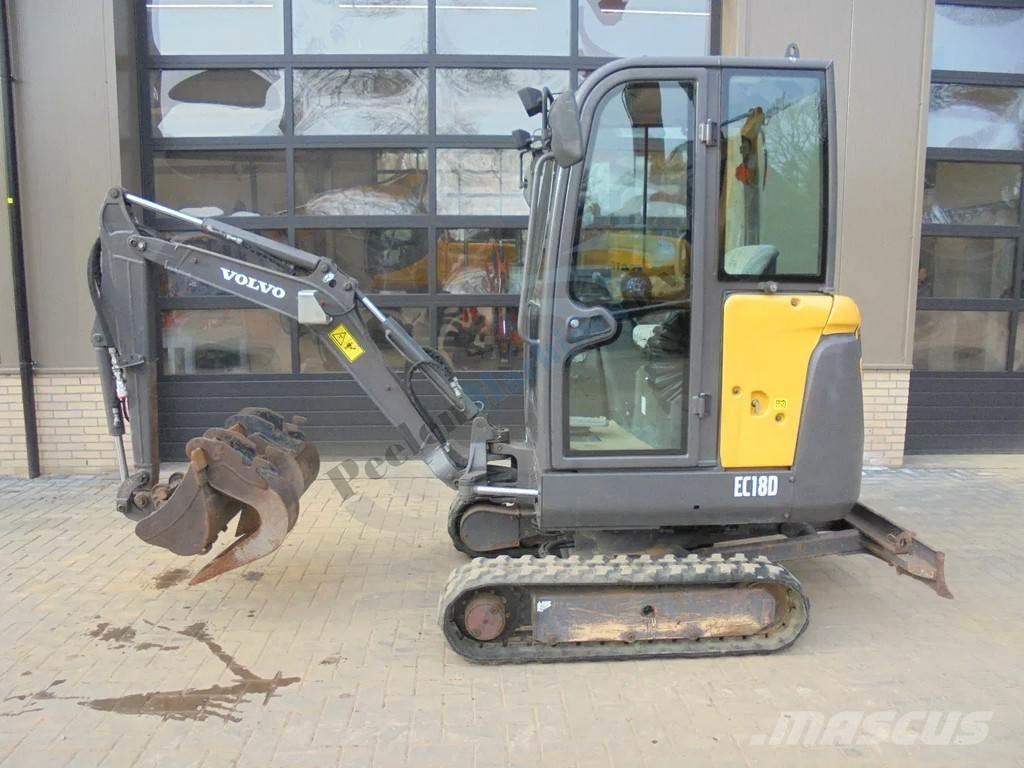 Volvo EC 18 D Mini Escavadoras <7t