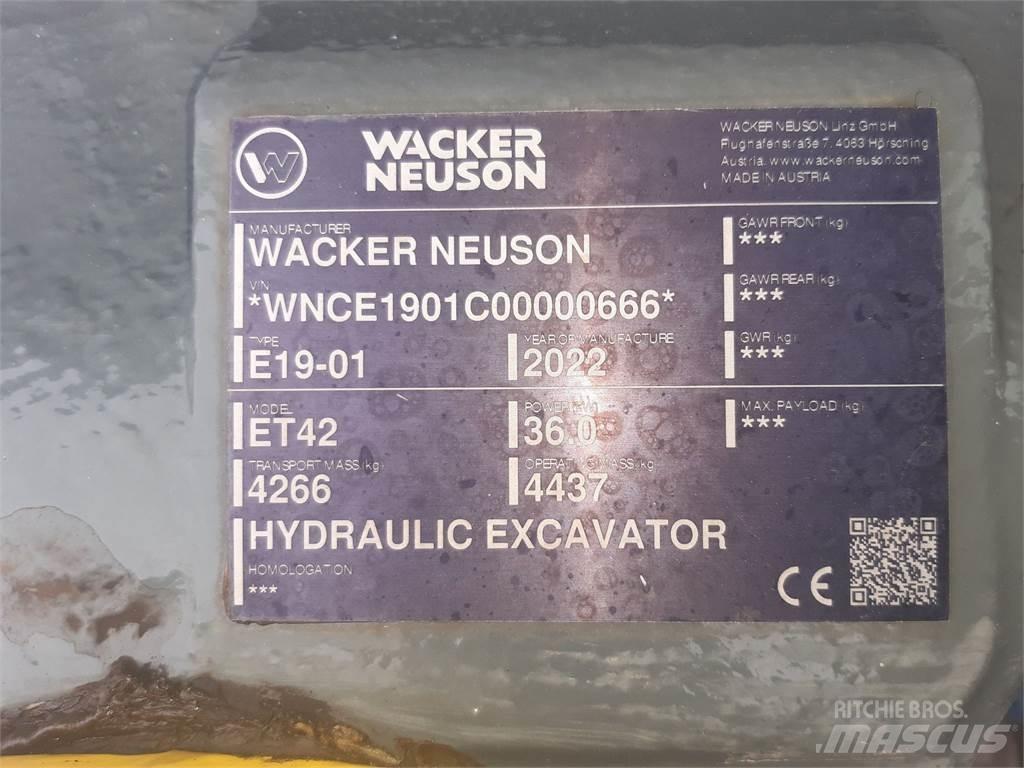 Wacker Neuson ET42 Escavadoras de rastos