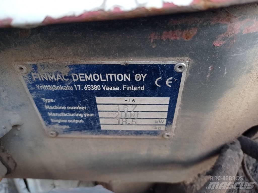 Finmac F16 Escavadoras de demolição