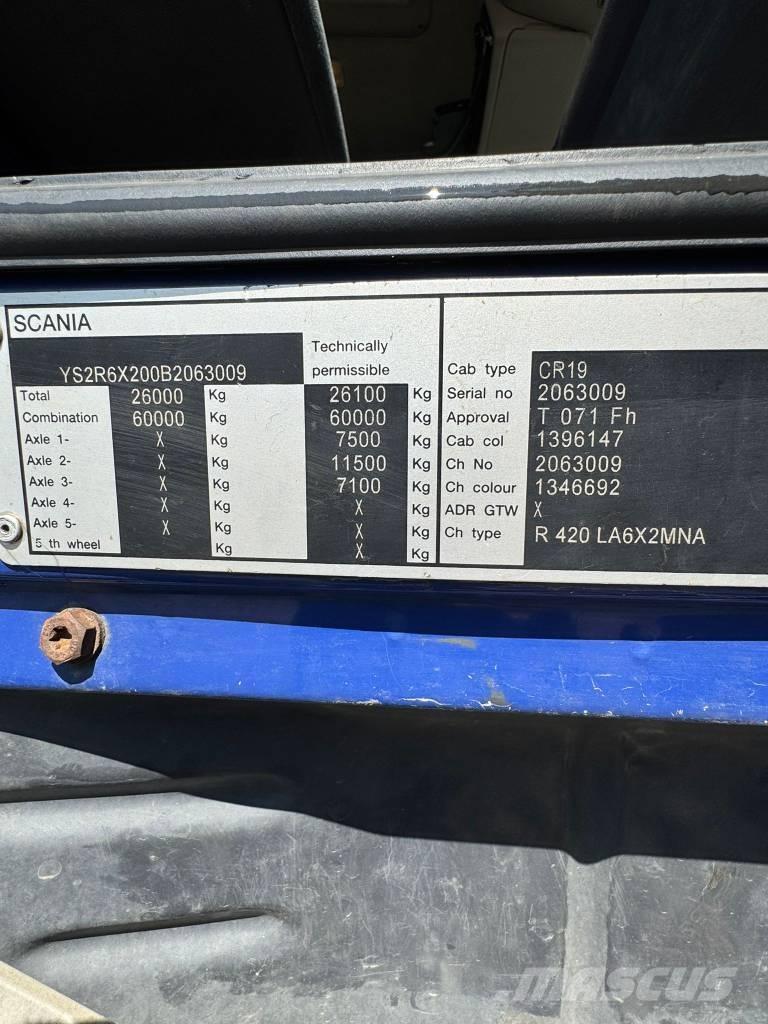 Scania R 420 Tractores (camiões)