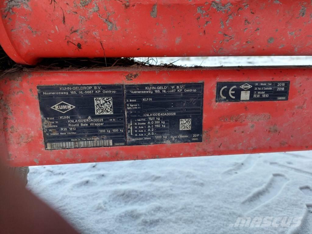 Kuhn RW 1810 3D Embaladoras