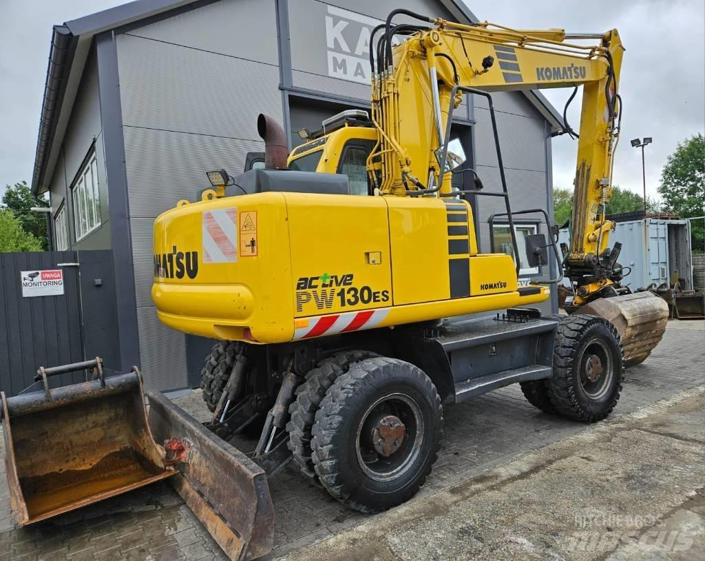 Komatsu PW 130ES-6K Escavadoras de rodas