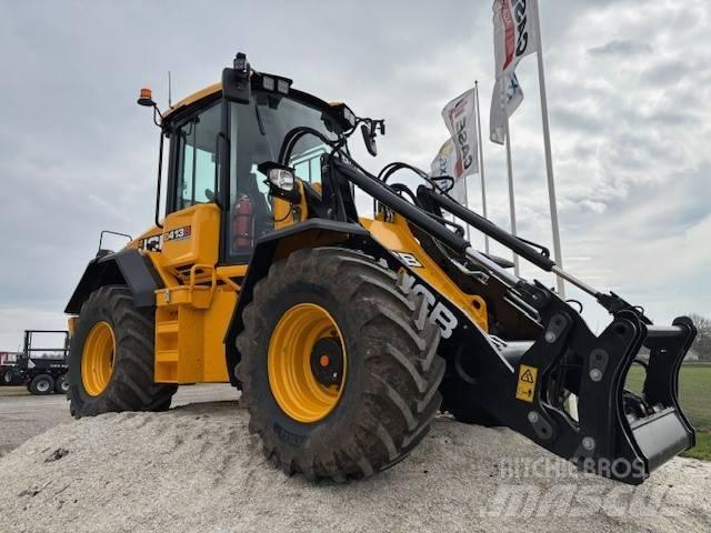 JCB 413 S Pás carregadoras de rodas
