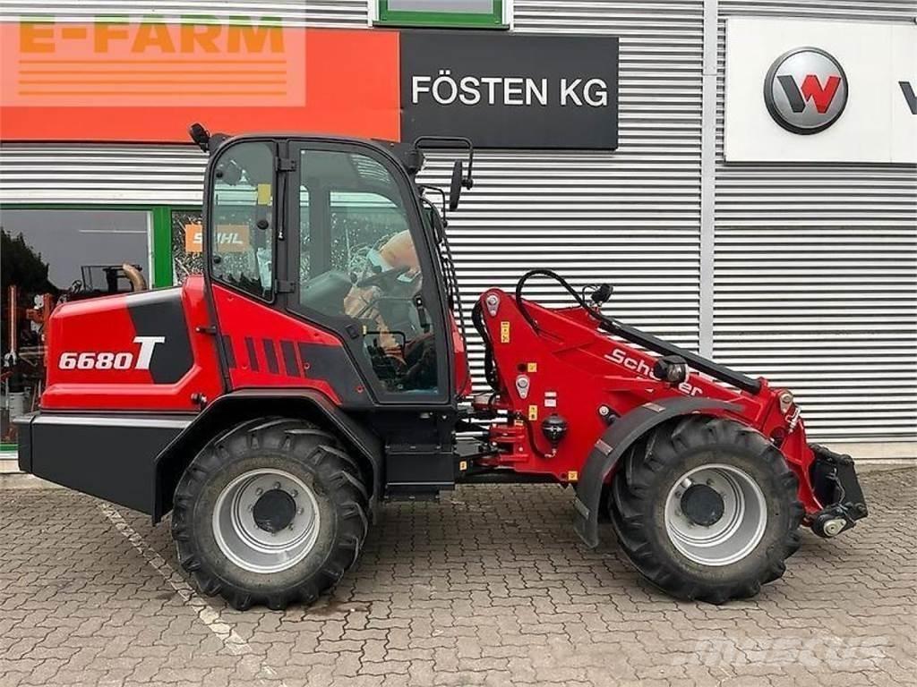 Schäffer 6680 t Pás carregadoras de rodas