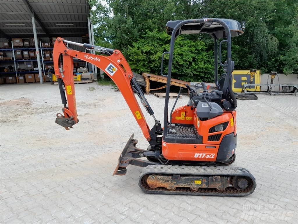 Kubota U17-3 Mini Escavadoras <7t