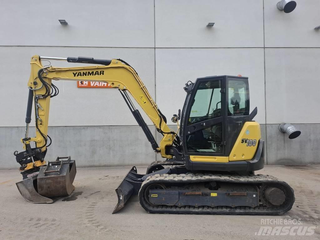 Yanmar SV 100-2A Escavadoras Midi 7t - 12t