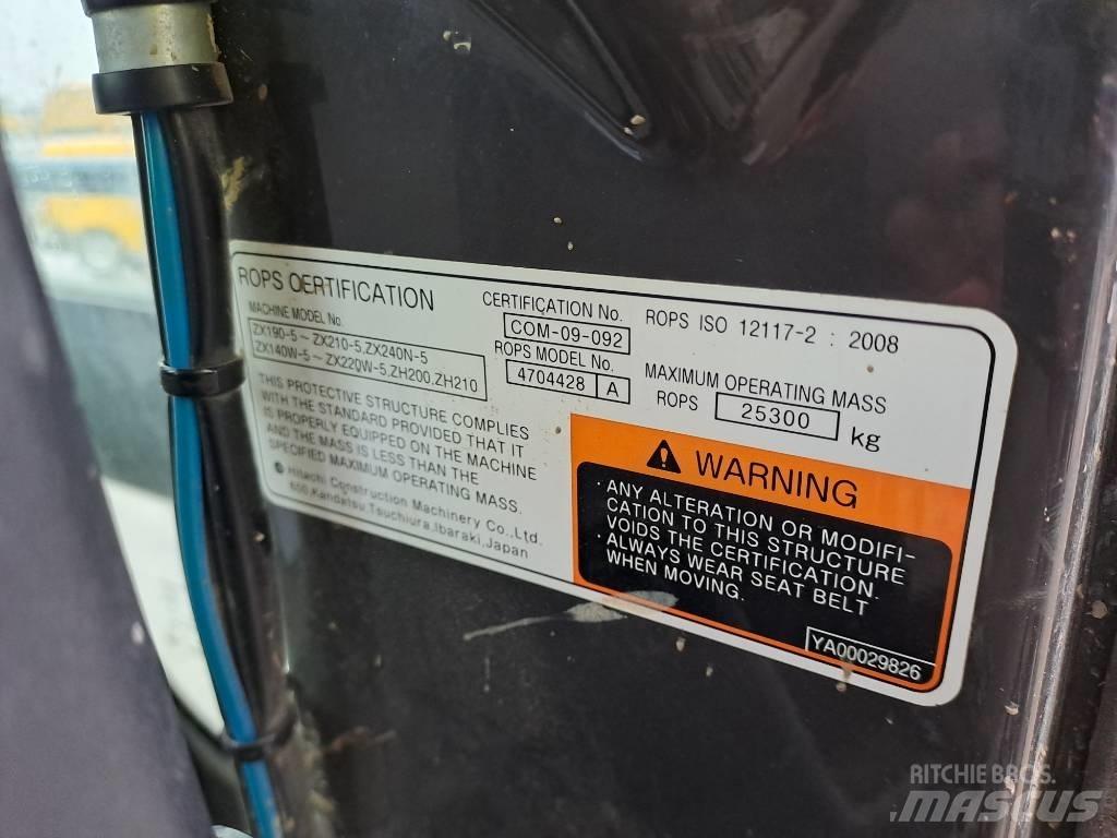 Hitachi ZX210LC-5B Escavadoras de rastos