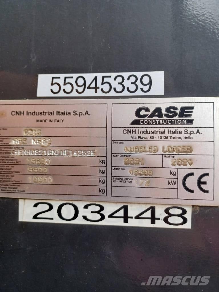 CASE 821G XR Pás carregadoras de rodas