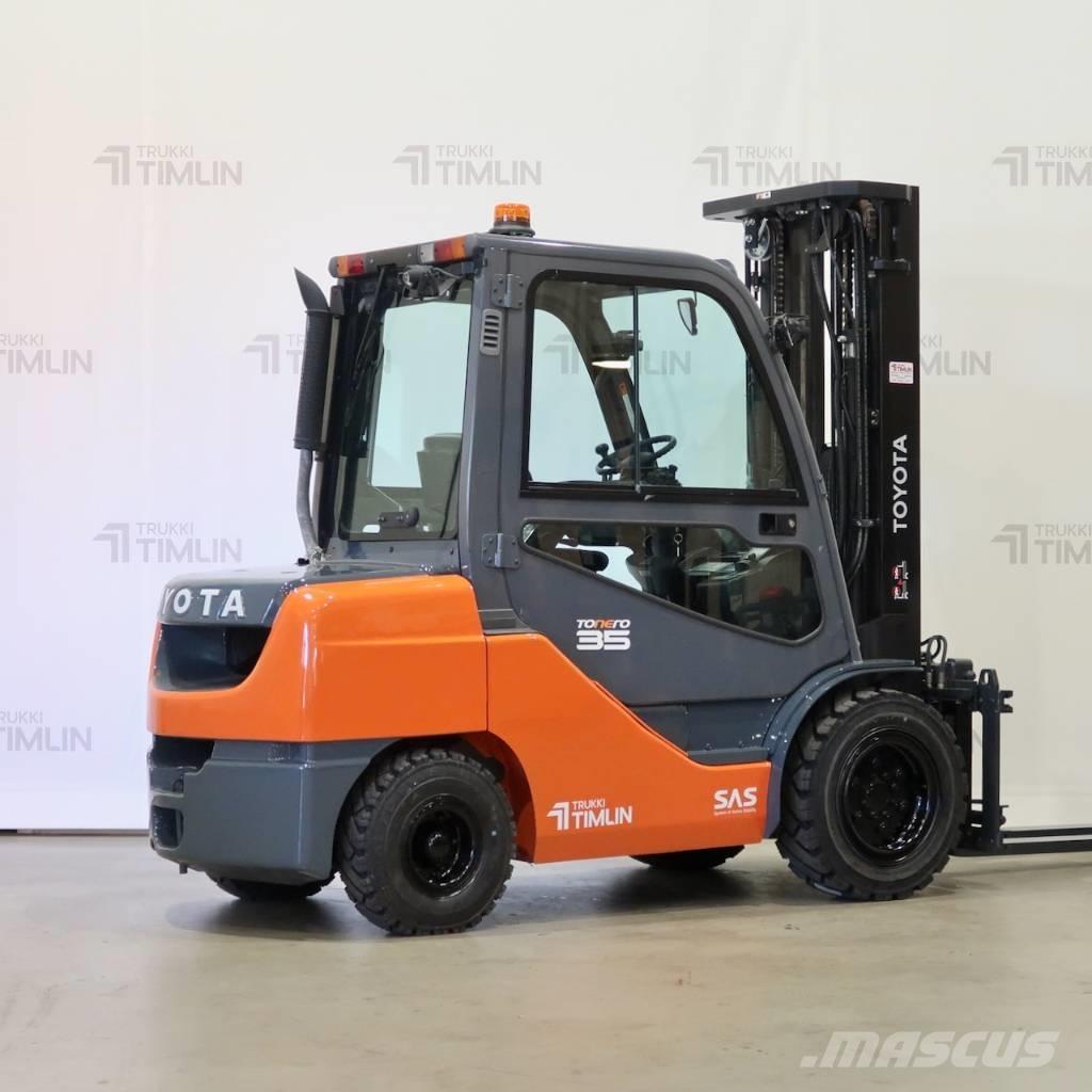 Toyota 02-8FDJF35 Empilhadores Diesel
