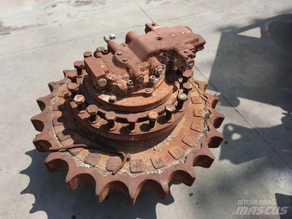 Hitachi EX 700 Rastos, correntes e material rodante