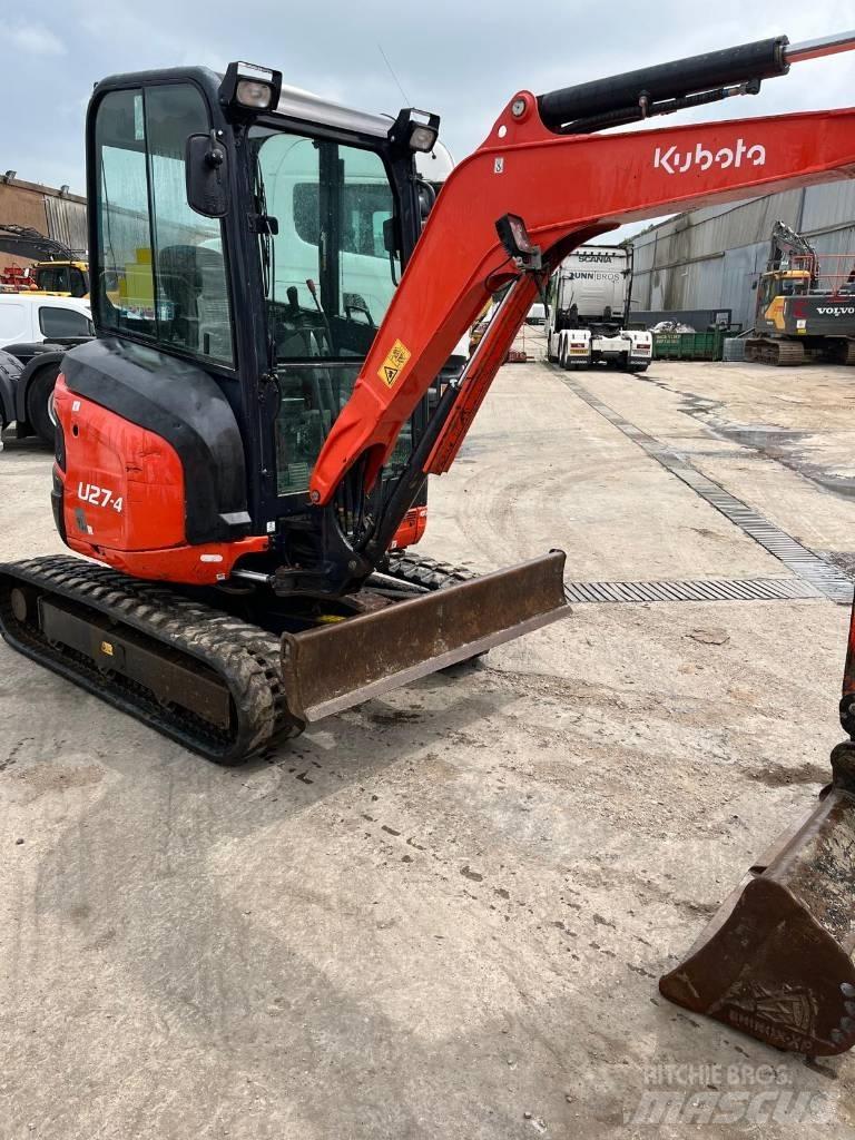 Kubota U 27-4 Mini Escavadoras <7t