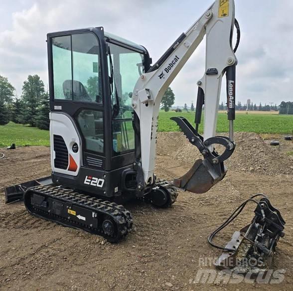 Bobcat E20 Mini Escavadoras <7t