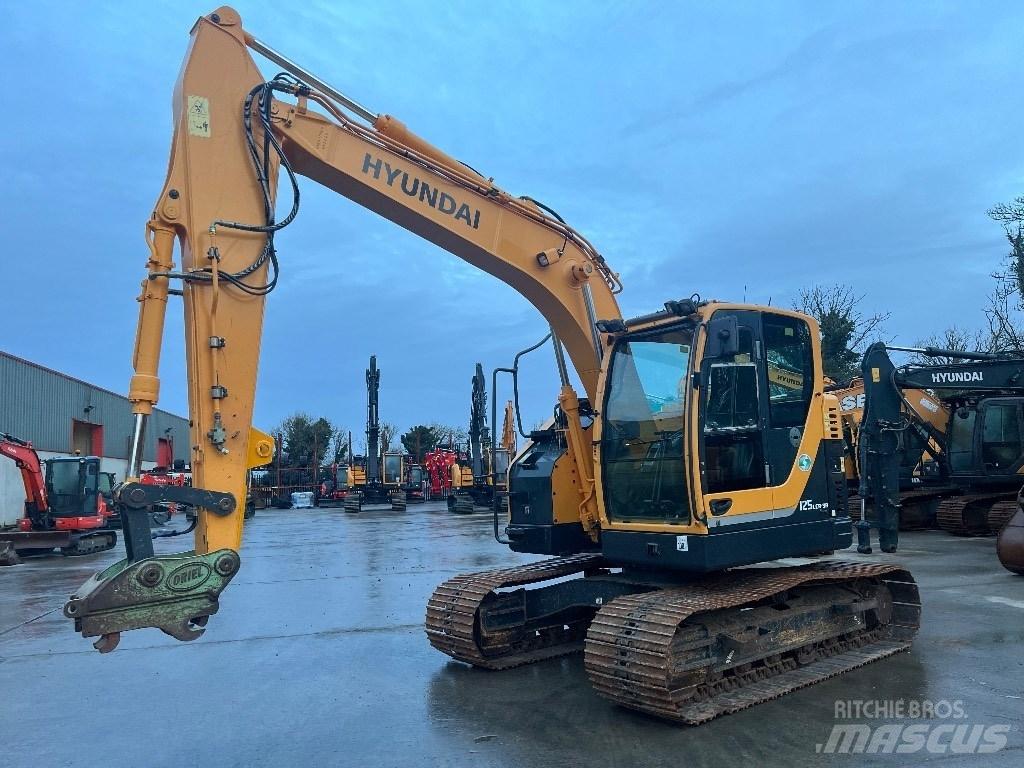 Hyundai R125LCR-9A Escavadoras de rastos