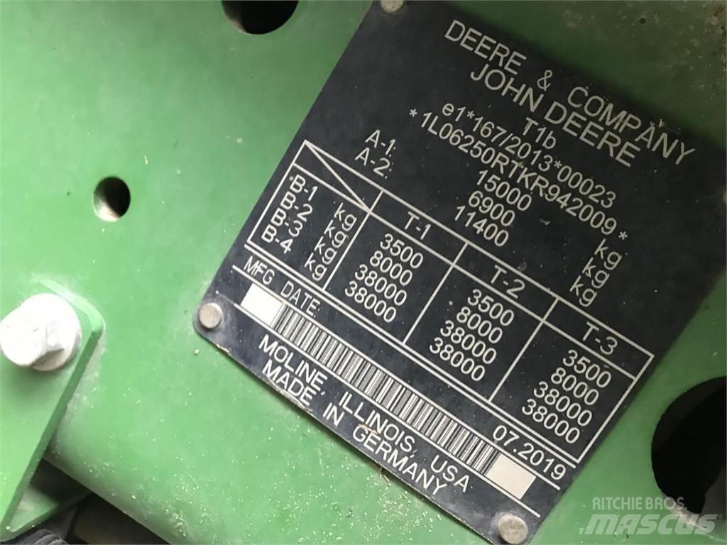 John Deere 6250R Tratores Agrícolas usados