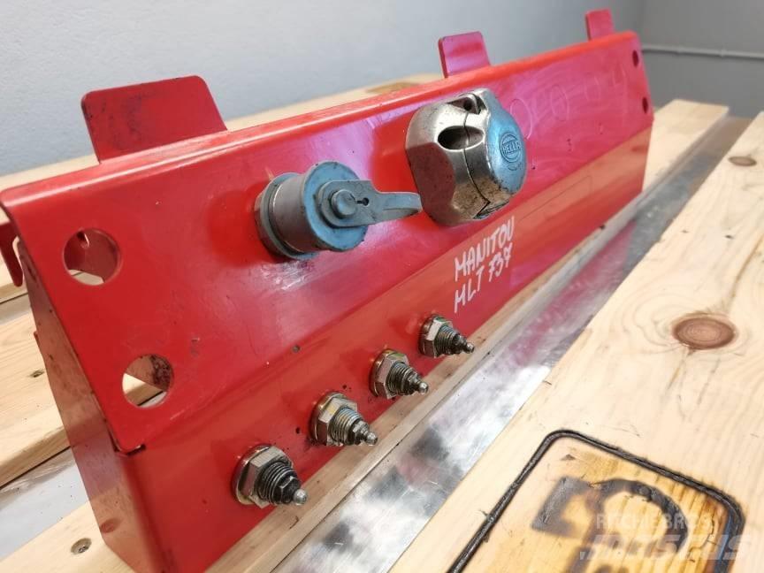 Manitou MLT shield Cabines e interior máquinas construção