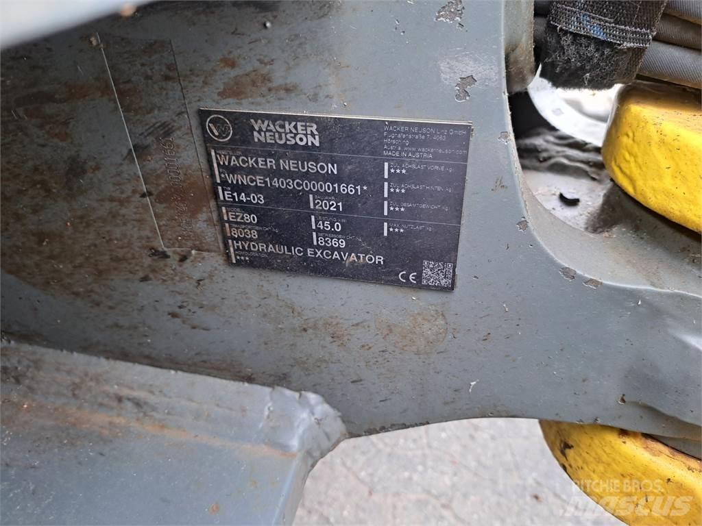 Wacker Neuson EZ80 Escavadoras de rastos