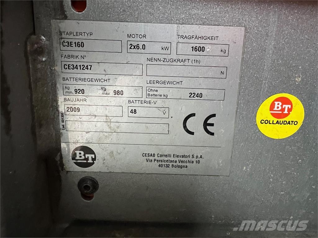 BT C3E160 Empilhadores eléctricos
