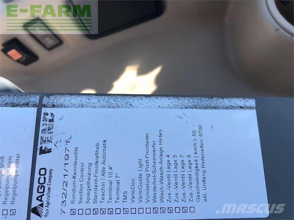 Fendt 714 vario Tratores Agrícolas usados