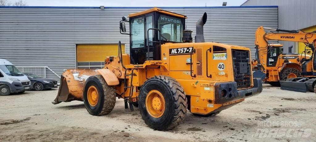 Hyundai HL 757-7 Pás carregadoras de rodas