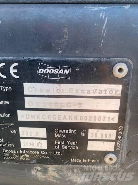 Doosan DX 300 LC-5 Escavadoras de rastos