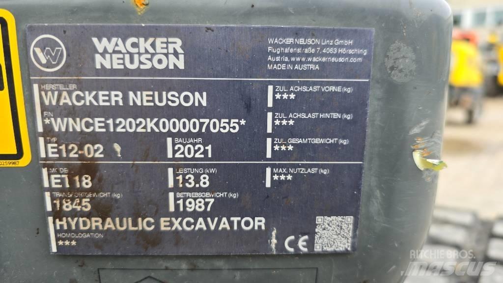 Wacker Neuson ET18 Escavadoras de rastos