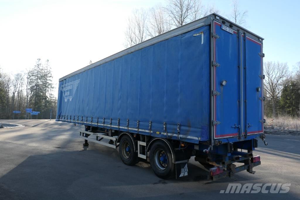 Montracon C2a Semi Reboques Cortinas Laterais
