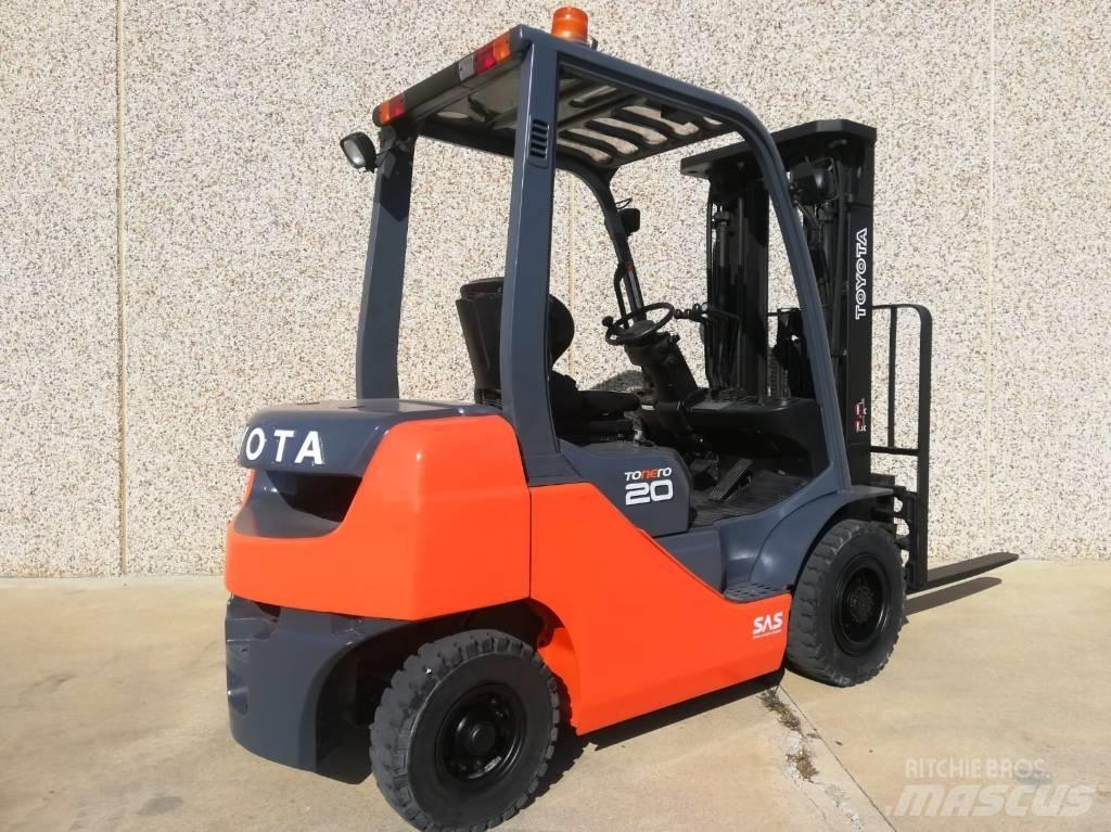 Toyota 02-8 FG F 20 Empilhadores a gás