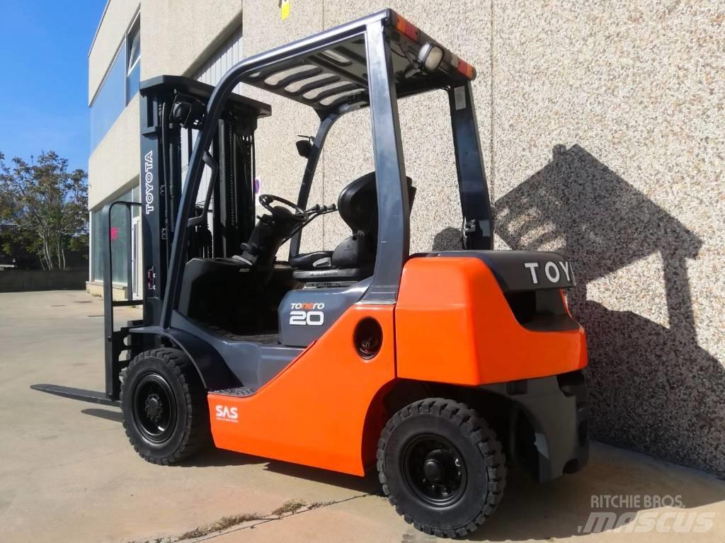 Toyota 02-8 FG F 20 Empilhadores a gás