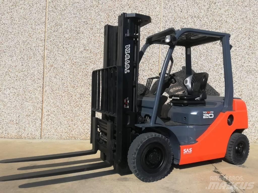 Toyota 02-8 FG F 20 Empilhadores a gás