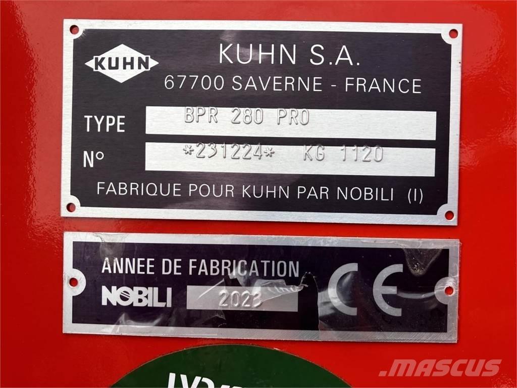 Kuhn BPR 280 Pro Gadanheiras e cortadores de folhas para pastos