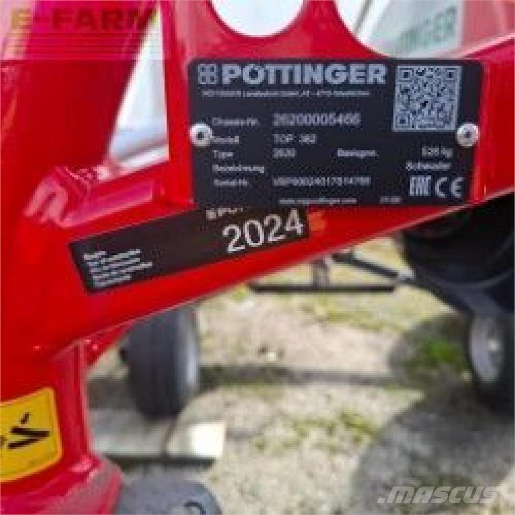 Pöttinger Top 382 Gadanheiras-fileiras