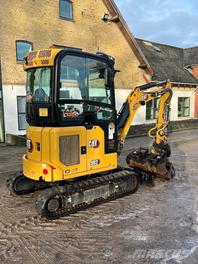 CAT 302 Mini Escavadoras <7t