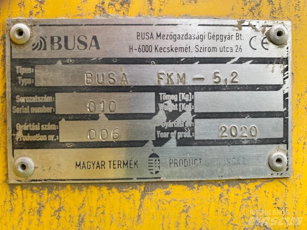  Busa FKM - 5,2 Grades de pente