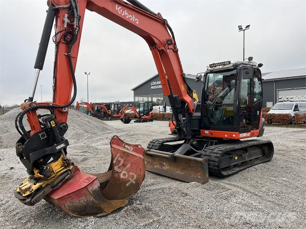 Kubota KX 080-4 Escavadoras Midi 7t - 12t