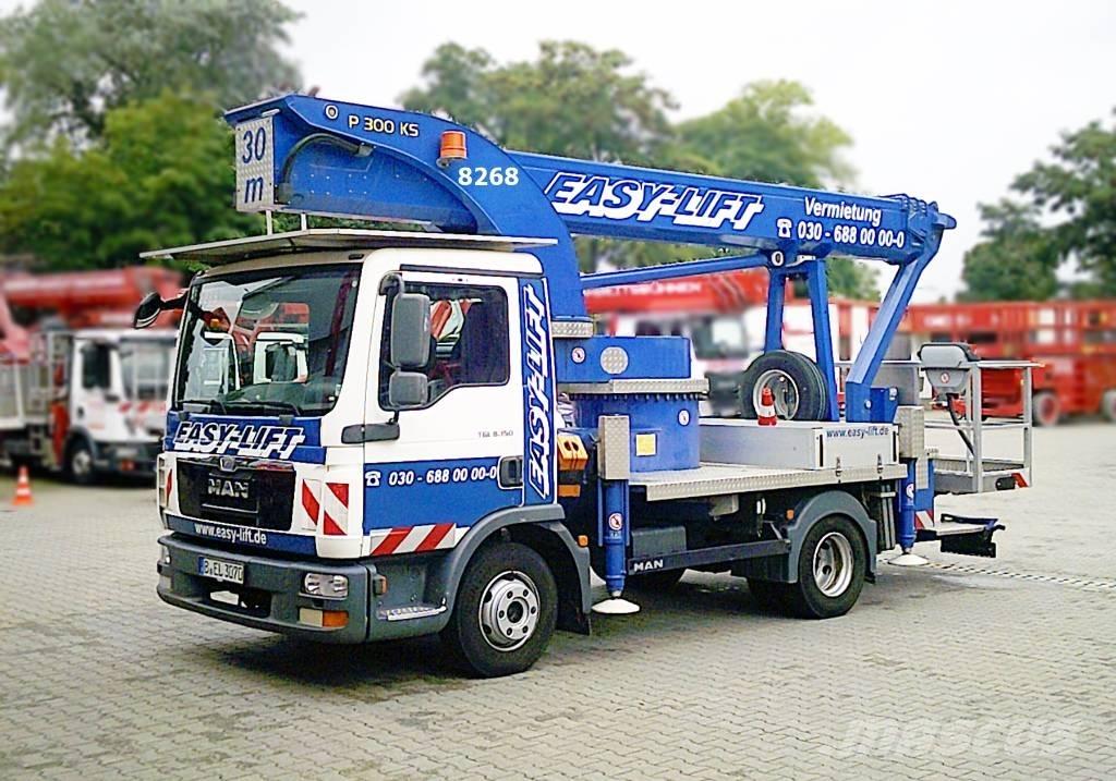 Palfinger P 300 KS Plataformas aéreas montadas em camião