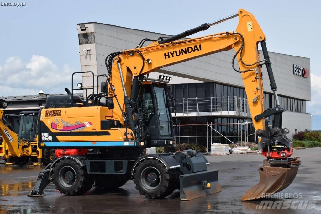 Hyundai HW 160 Escavadoras de rodas